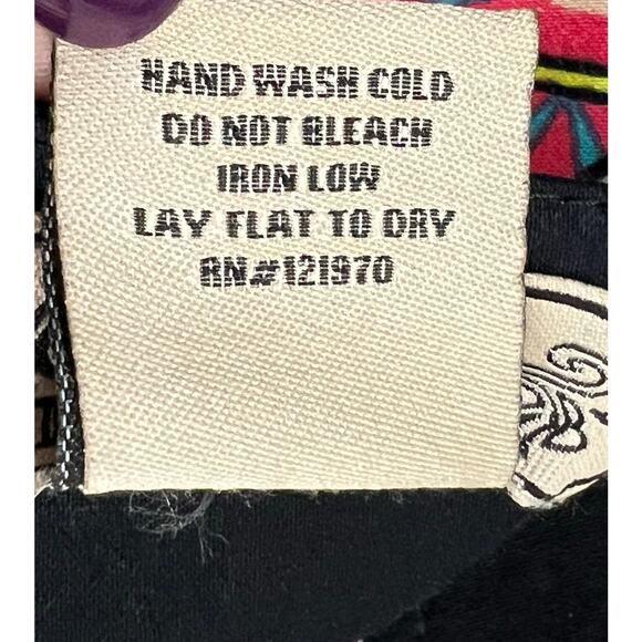 Flying Tomato Shorts Womens S Multicolor Tribal Aztec High Waisted Boho Festival - Picture 10 of 11